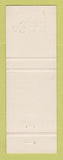Matchbook Cover - Gulf oil gas Jasper AB