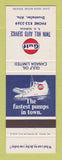 Matchbook Cover - Gulf oil gas Twin Hill Drumheller AB