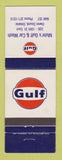 Matchbook Cover - Gulf oil gas Mohr's Owen Sound ON