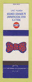 Matchbook Cover - Gulf oil gas Rolly's Perth ON Bow Tie