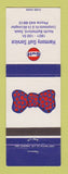 Matchbook Cover - Gulf oil gas Harmony North Battleford SK Bow Tie