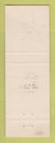 Matchbook Cover - Gulf oil gas Hill's West Point MS