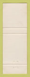 Matchbook Cover - Gulf oil gas Dee's Lake Alma SK YELLOW