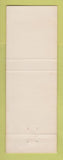 Matchbook Cover - Gulf oil gas Mercer PA GREEN
