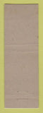 Matchbook Cover - Gulf oil gas CH Newcomer Lancaster PA LAMINATED