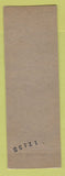 Matchbook Cover - Gulf oil gas Clarence Hess Lancaster PA LAMINATED