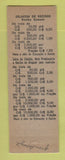 Matchbook Cover - Gulf oil gas Posto Sao Paulo Brazil LAMINATED