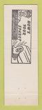 Matchbook Cover - Gulf oil gas Paul's Jamestown NY