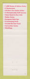 Matchbook Cover - Casino Oasis Resort Mesquite NV