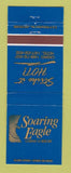 Matchbook Cover - Casino Soraing Eagle Resort  WEAR