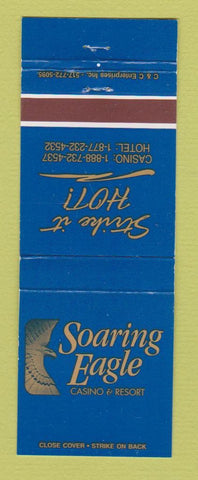 Matchbook Cover - Casino Soraing Eagle Resort  WEAR