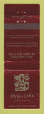 Matchbook Cover - Casino Mystic Lake Hotel Prior Lake MN WEAR
