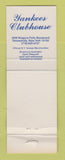 Matchbook Cover - New York Yankees Baseball Clubhouse Tonawanda NY