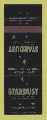 Matchbook Cover - Casino Stardust Resort Las Vegas NV