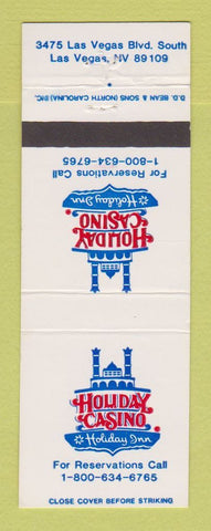 Matchbook Cover - Casino Holiday Inn Las Vegas NV