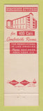 Matchbook Cover - Casino Horseshoe Las Vegas NV