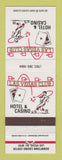 Matchbook Cover - Casino Las Vegas Club NV hotel