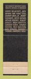 Matchbook Cover - Casino Harrah's Lake Tahoe Reno NV Red Skelton WEAR