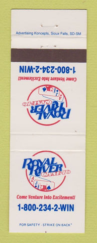 Matchbook Cover - Casino Royal River