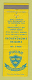 Matchbook Cover - Sweda Restaurant Swedish Downey CA