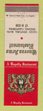 Matchbook Cover - Queens Arms Restaurant Encino CA