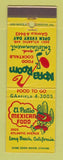Matchbook Cover - El Patio Mexican Restaurant Long Beach CA
