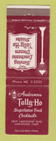 Matchbook Cover - Andersons Tally Ho Lakewood CA