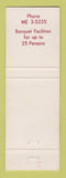 Matchbook Cover - Andersons Tally Ho Lakewood CA