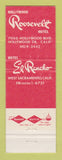Matchbook Cover - Hollywood Roosvelt CA El Ranch Sacramento