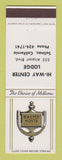 Matchbook Cover - Master Hosts Hi Way Center Lodge Salinas CA