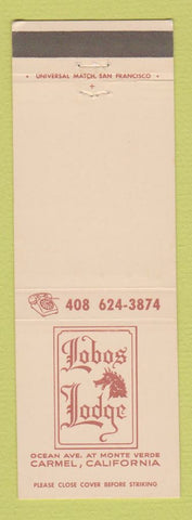 Matchbook Cover - Lobos Lodge Carmel CA