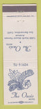 Matchbook Cover - The Oasis Motel San Bernardino CA