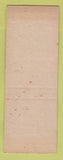 Matchbook Cover - Hotel Sacramento CA
