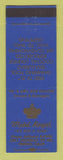 Matchbook Cover - Motel Royal Fresno CA