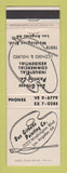 Matchbook Cover - Dan Githens Painting Los Angeles CA