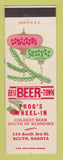Matchbook Cover - Frog's Wheel In SD SAMPLE Christmas