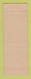 Matchbook Cover - Mobil oil gas MJ Patterson Lake City