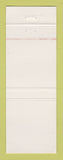 Matchbook Cover - Mobil oil gas Crabtree's Holyoke MA NEON ORANGE