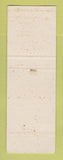 Matchbook Cover - Mobil oil gas Lincoln Matteson IL SAMPLE