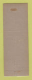 Matchbook Cover - Mobil oil gas Fowler MI LAMINATED