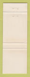Matchbook Cover - Mobil oil gas Toone  WEAR