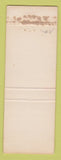 Matchbook Cover - Mobil oil gas Hunt's Wells NY Contractors WEAR