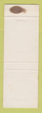 Matchbook Cover Mobil oil gas South Main Range Line Garrison Kansas City KS WEAR