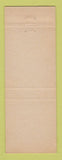 Matchbook Cover - Mobil oil gas Heating EG MacLauchlan Machias ME WEAR
