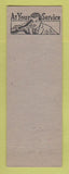 Matchbook Cover - Mobil oil gas Lange's Cheyenne WY