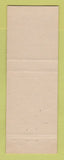 Matchbook Cover - Mobil oil gas Junipine Cabins Flagstaff AZ ORANGE