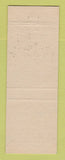 Matchbook Cover - Mobil oil gas Junipine Cabins Flagstaff AZ GREEN