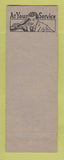 Matchbook Cover - Mobil oil gas Lange's Cheyenne WY
