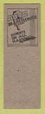 Matchbook Cover - Mobil oil gas Fry Brothers Bloomsburg PA LAMINATED