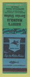 Matchbook Cover - Mobil oil gas Harry's Magonila Smithville TX low phone #
